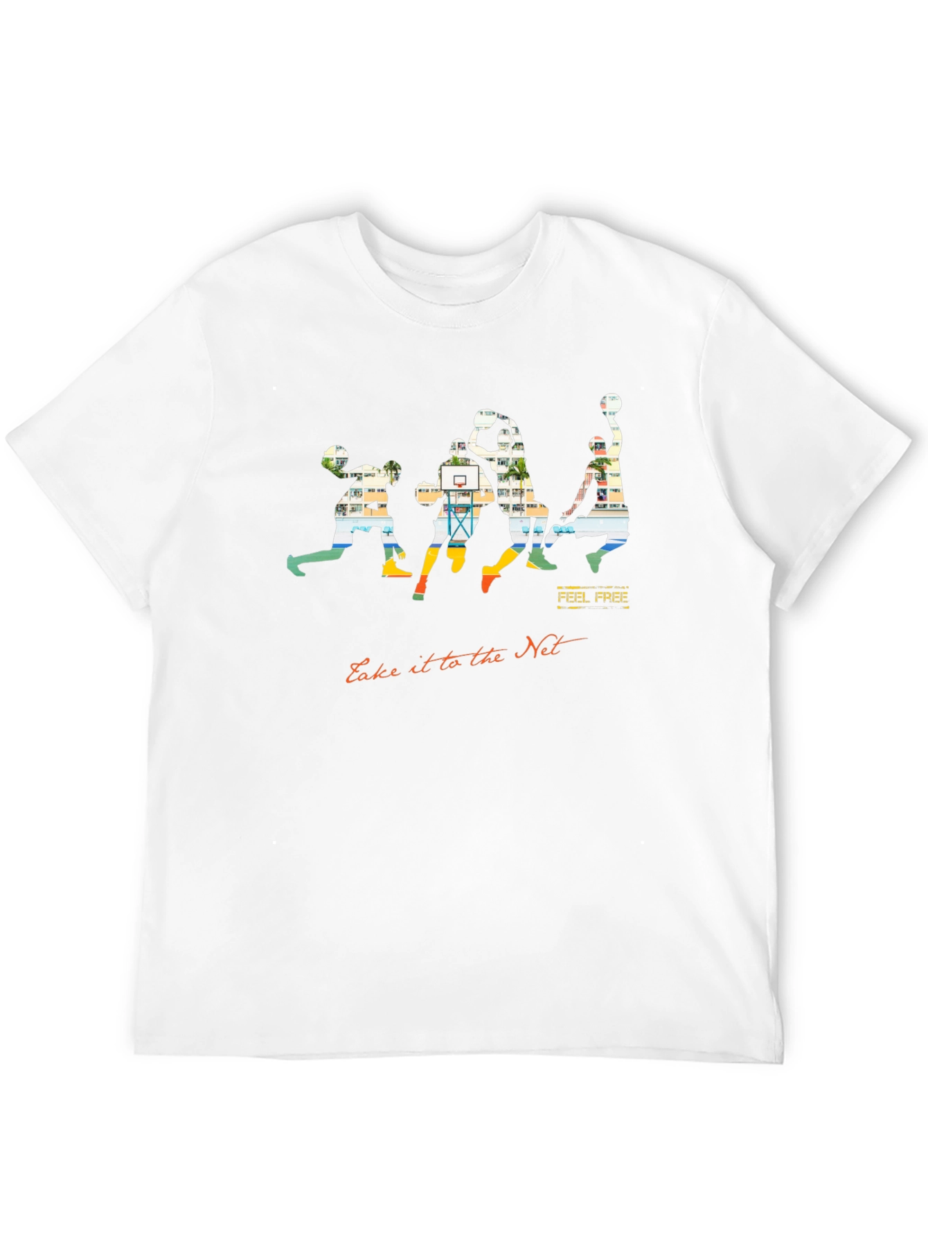 Basketball Graphic Tee - Take it to the Net!