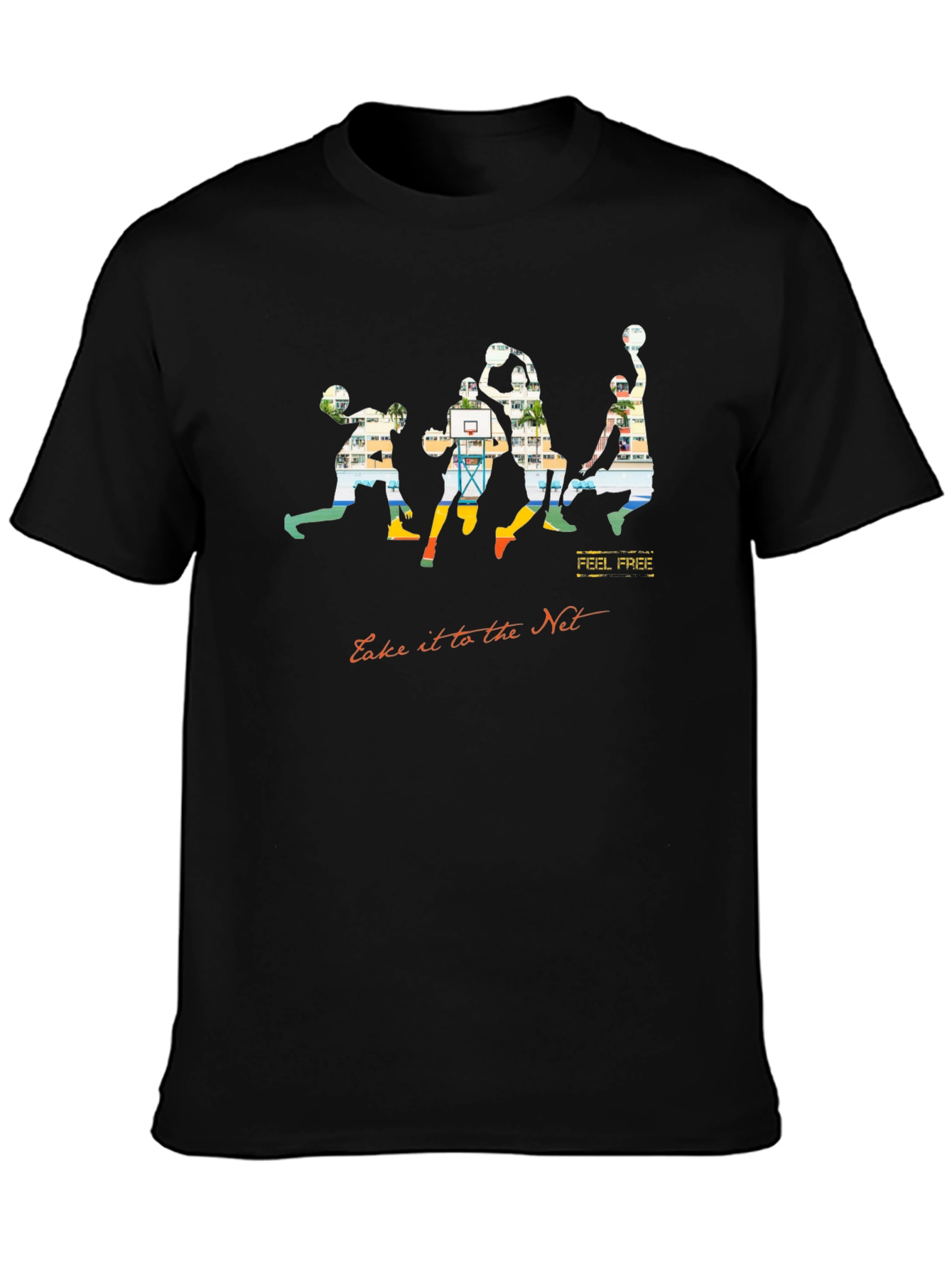 Basketball Graphic Tee - Take it to the Net!