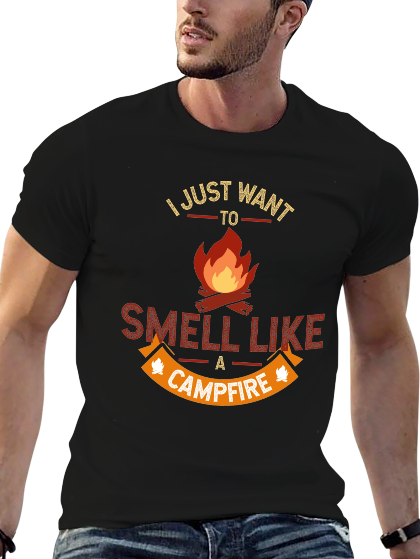 Campfire Smell T-Shirt - Outdoor Adventure Tee