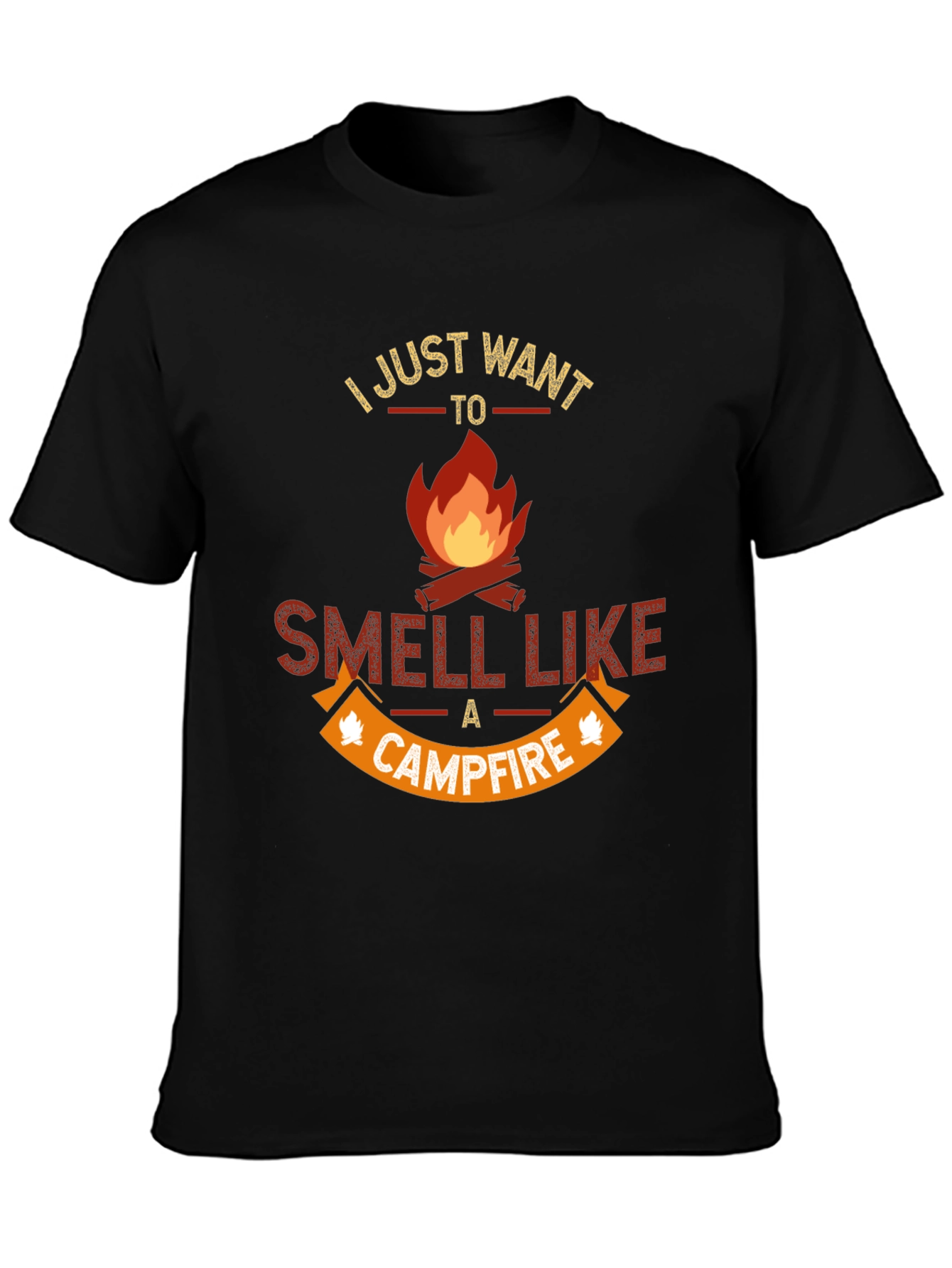 Campfire Smell T-Shirt - Outdoor Adventure Tee