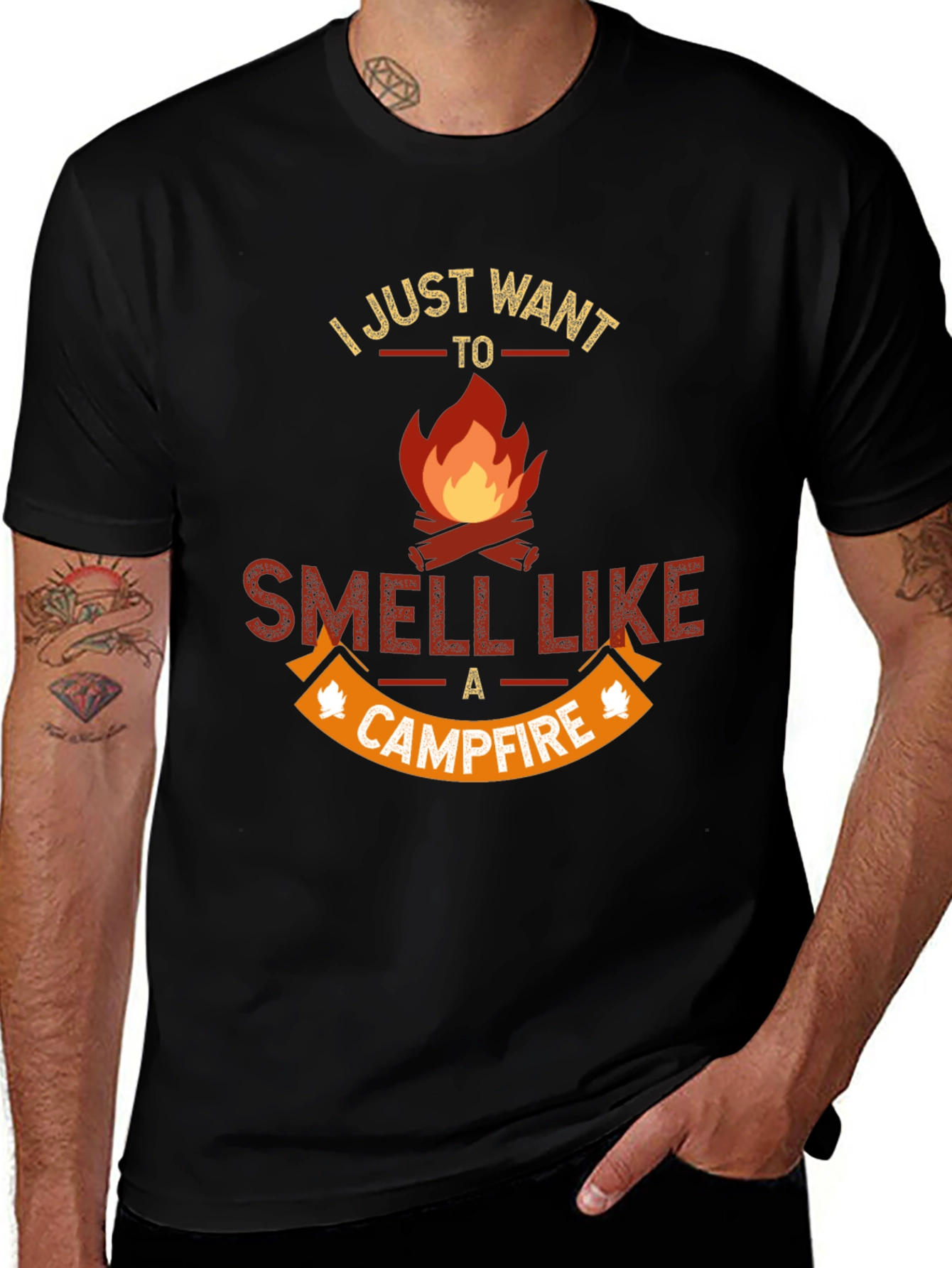 Campfire Smell T-Shirt - Outdoor Adventure Tee