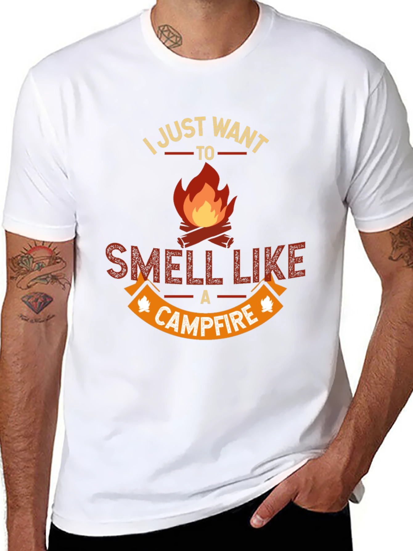Campfire Smell T-Shirt - Outdoor Adventure Tee