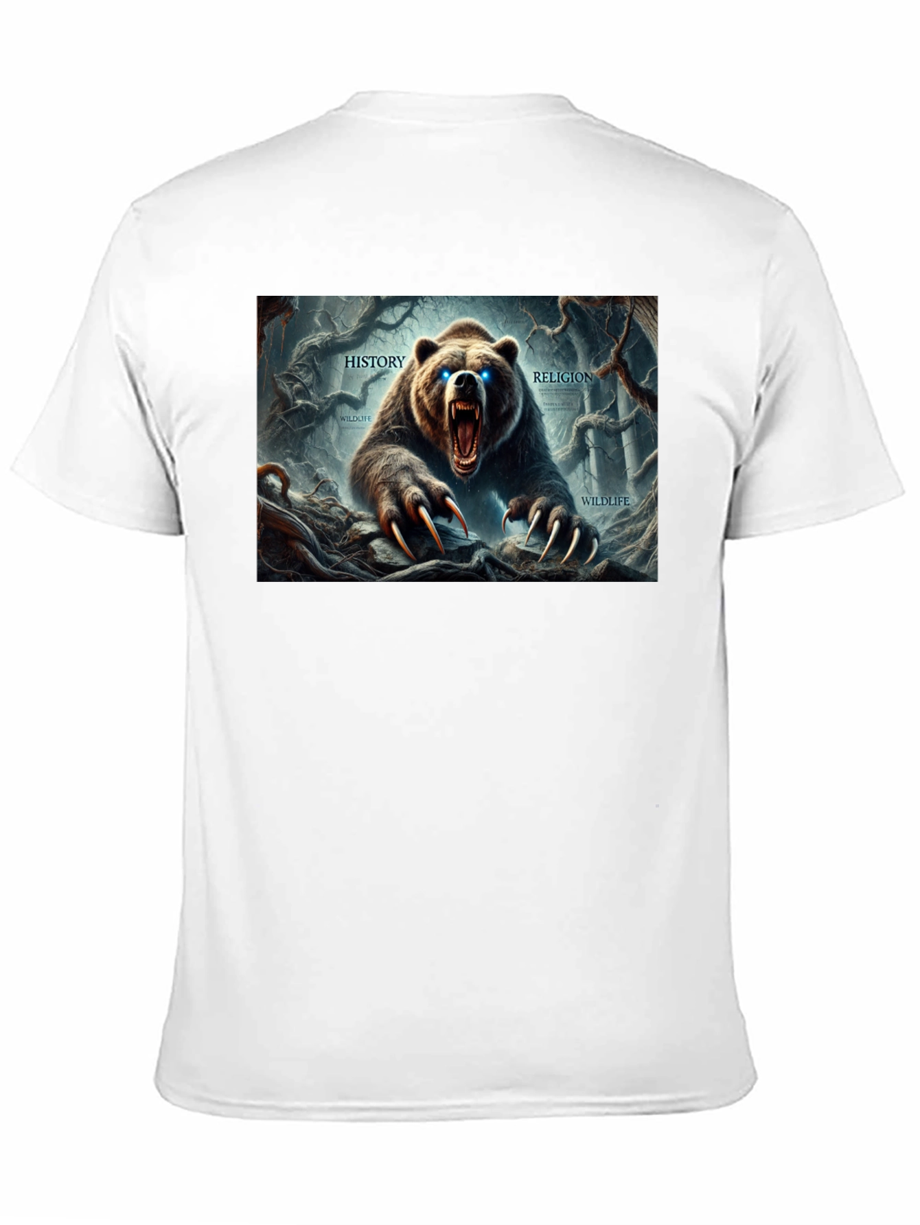Bear Graphic T-Shirt - History Religion Wildlife
