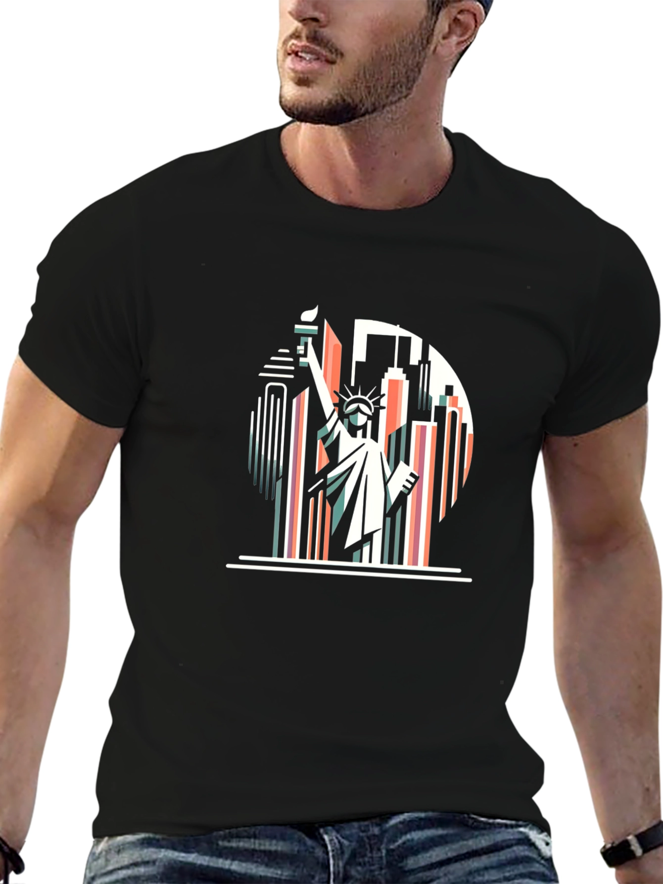 Statue of Liberty Graphic Tee