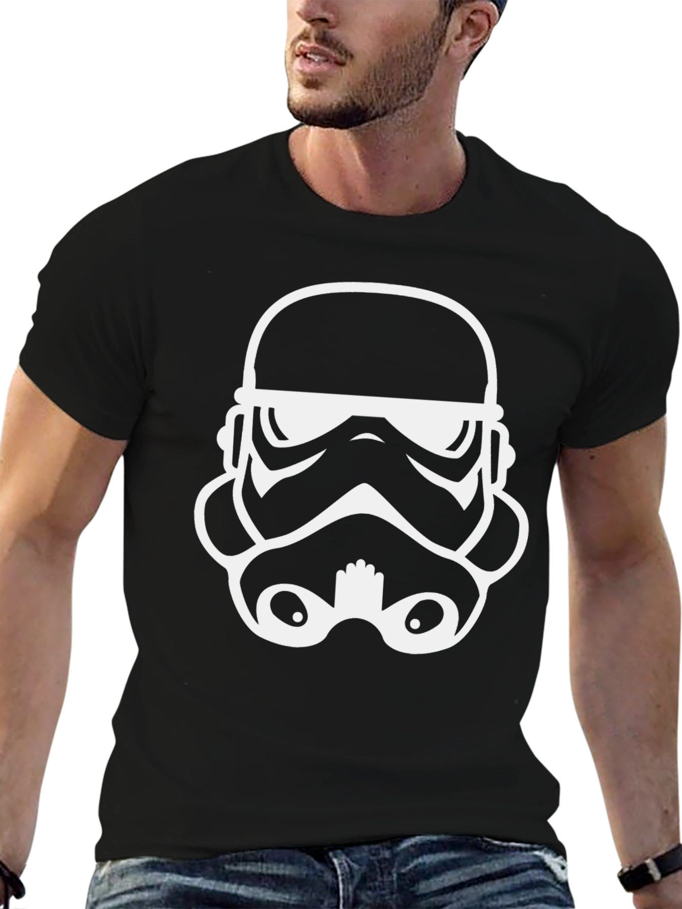 Stormtrooper Graphic Tee - Black