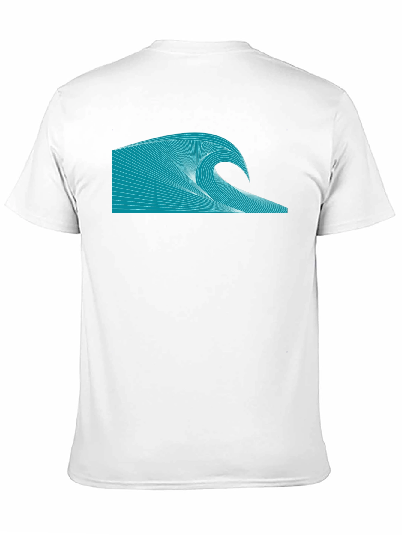 Wave Graphic Tee - Black Stylish Shirt