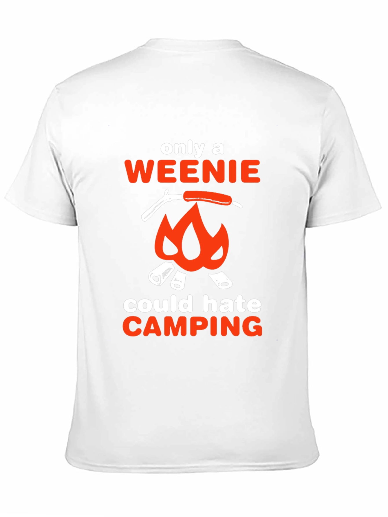 Camping Weenie T-Shirt - Funny Campfire Design