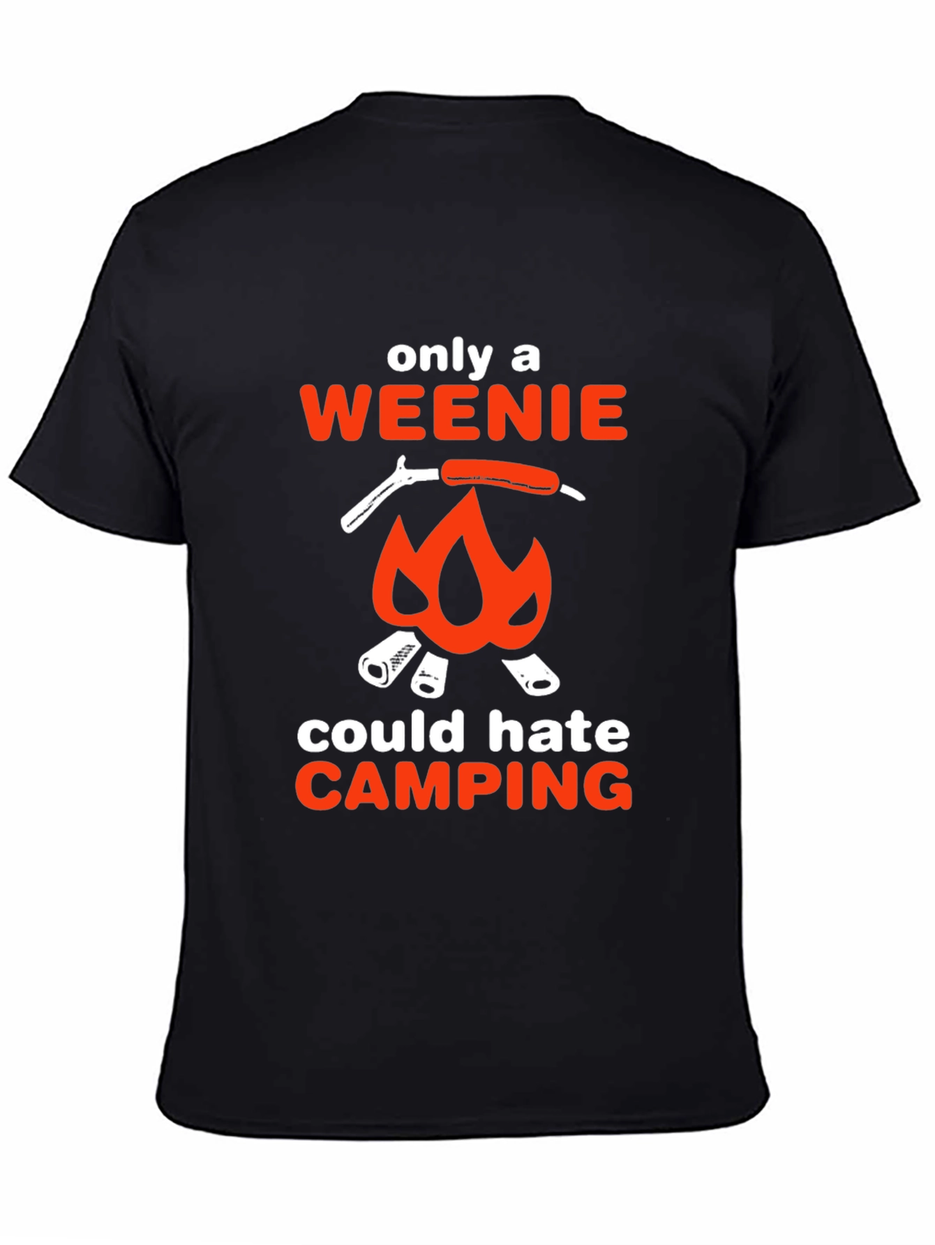 Camping Weenie T-Shirt - Funny Campfire Design