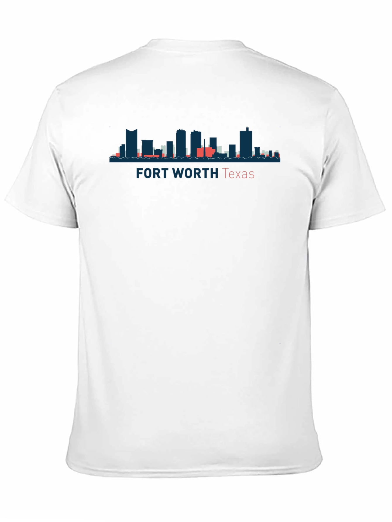 Fort Worth Texas Skyline Graphic T-Shirt