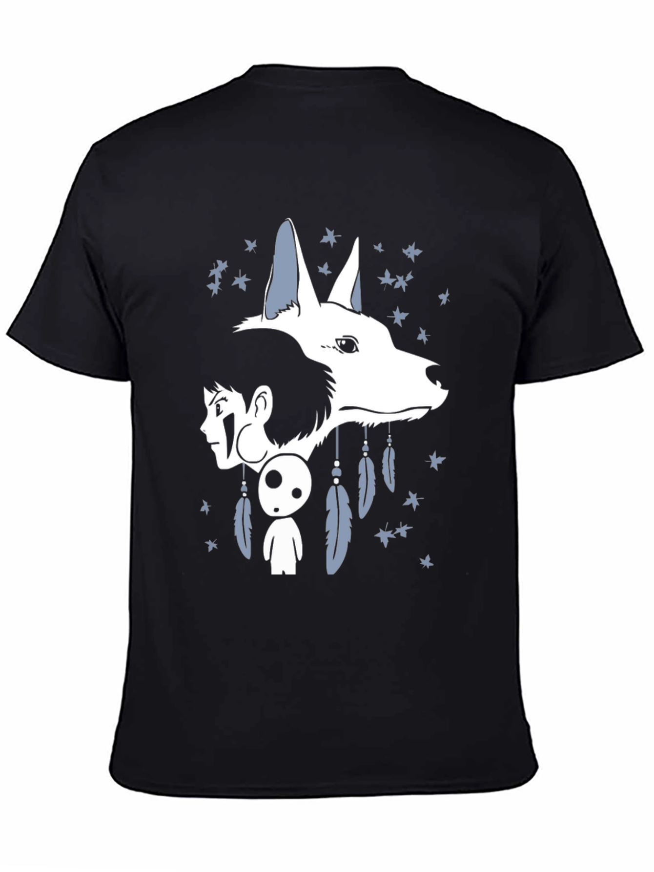 Mononoke Anime T-Shirt - Unisex Black Tee