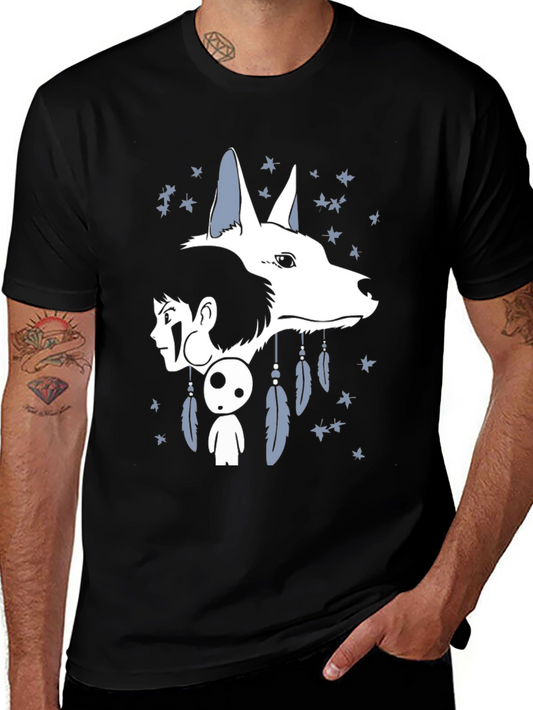 Mononoke Anime T-Shirt - Unisex Black Tee