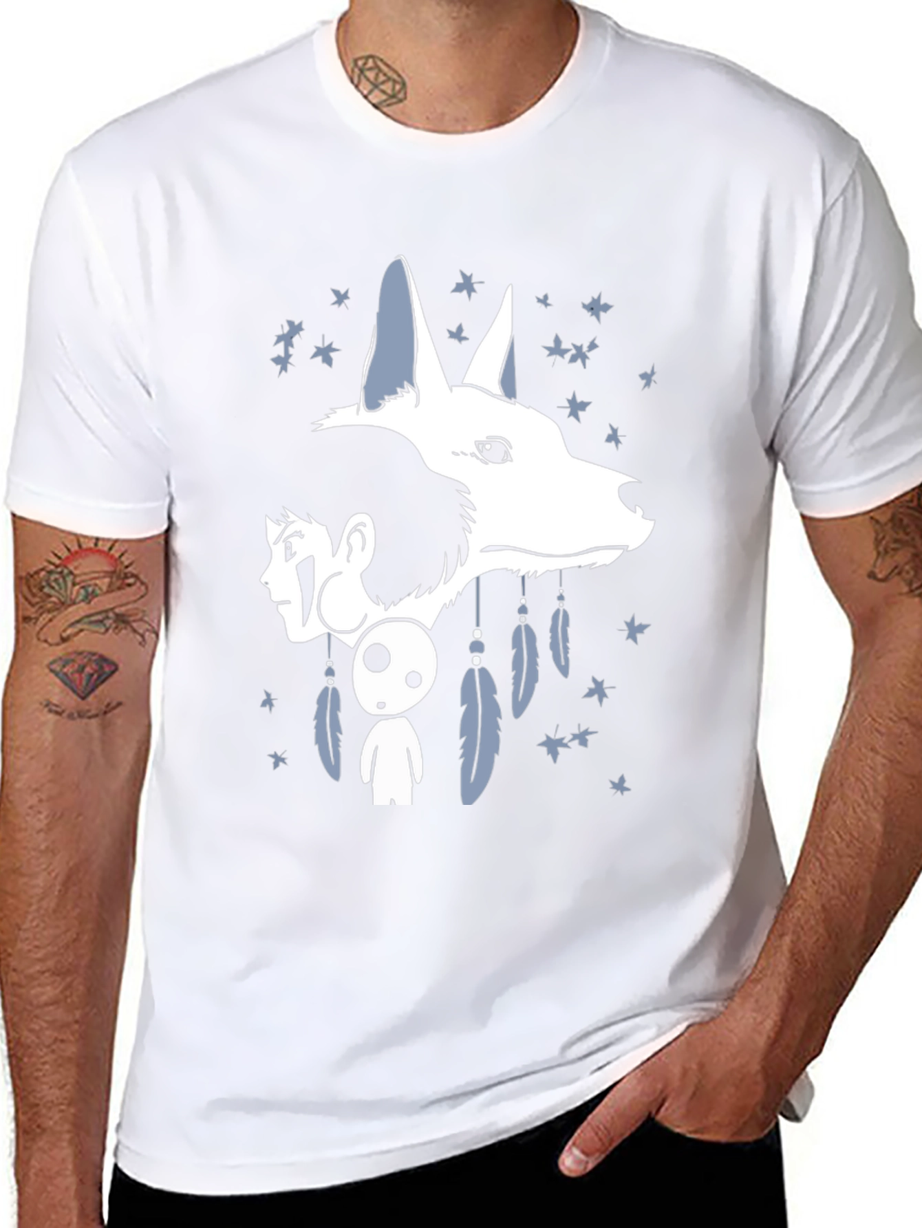 Mononoke Anime T-Shirt - Unisex Black Tee