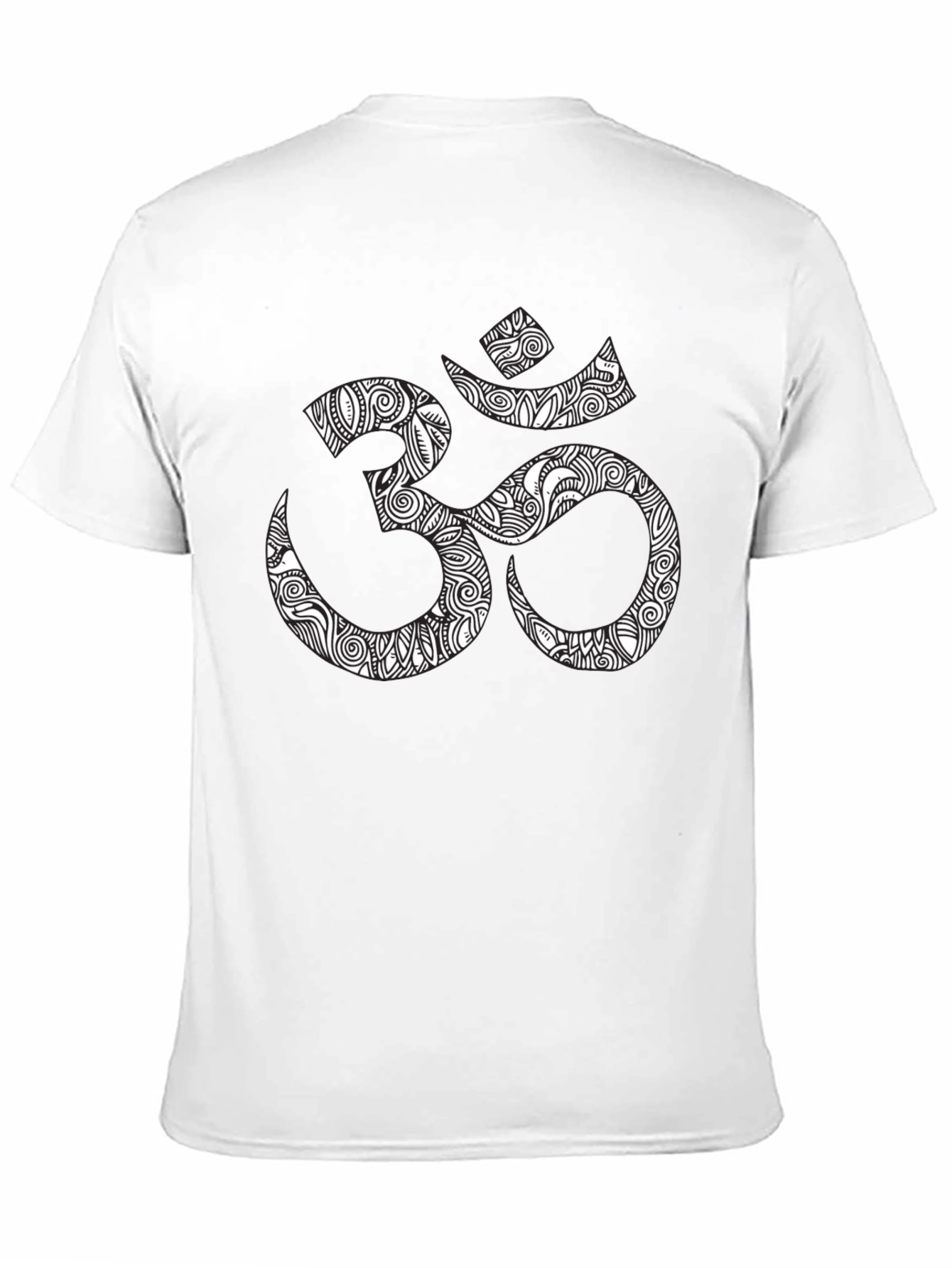 Om Symbol Graphic Black T-Shirt
