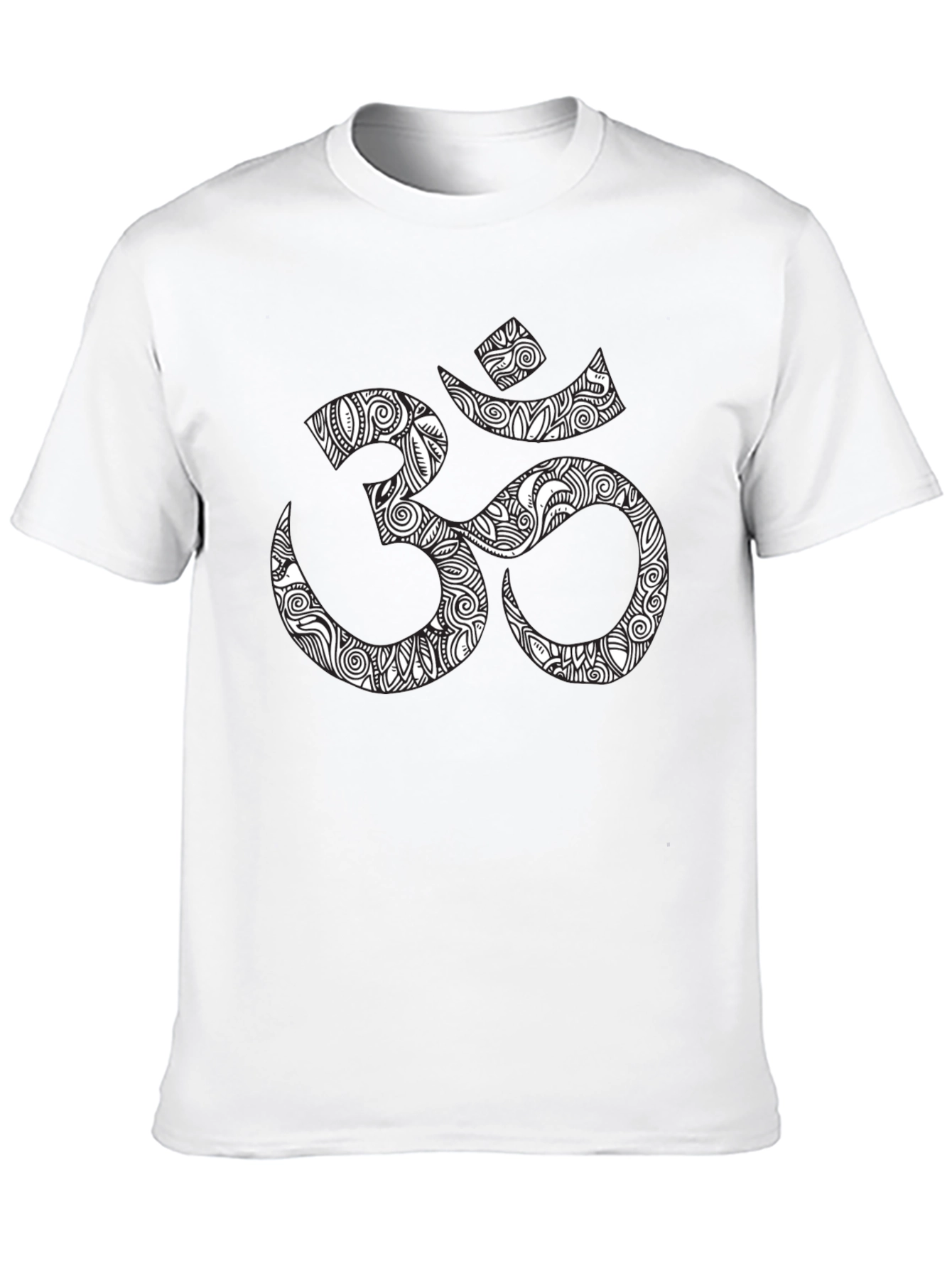 Om Symbol Graphic Black T-Shirt