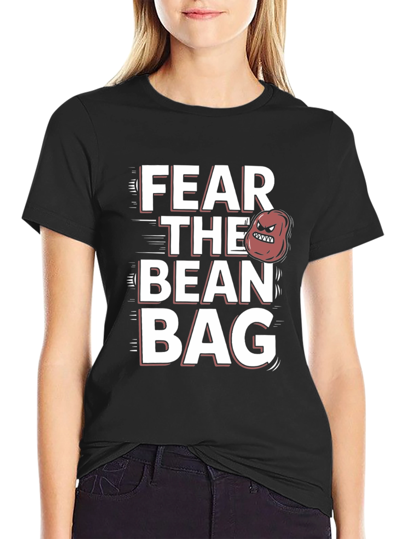 Fear The Bean Bag T-Shirt - Funny Graphic Tee