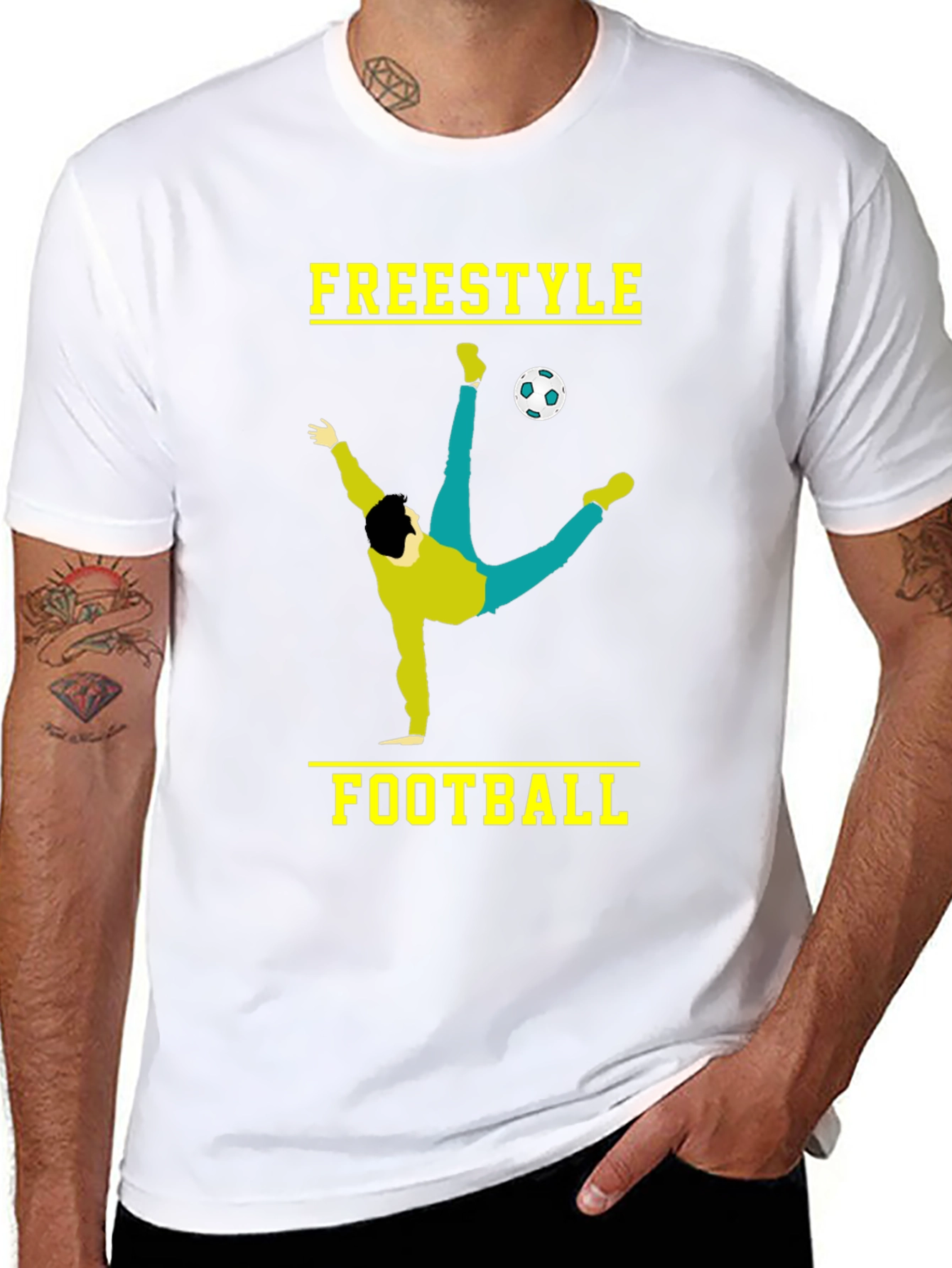 Freestyle Football Graphic T-Shirt
