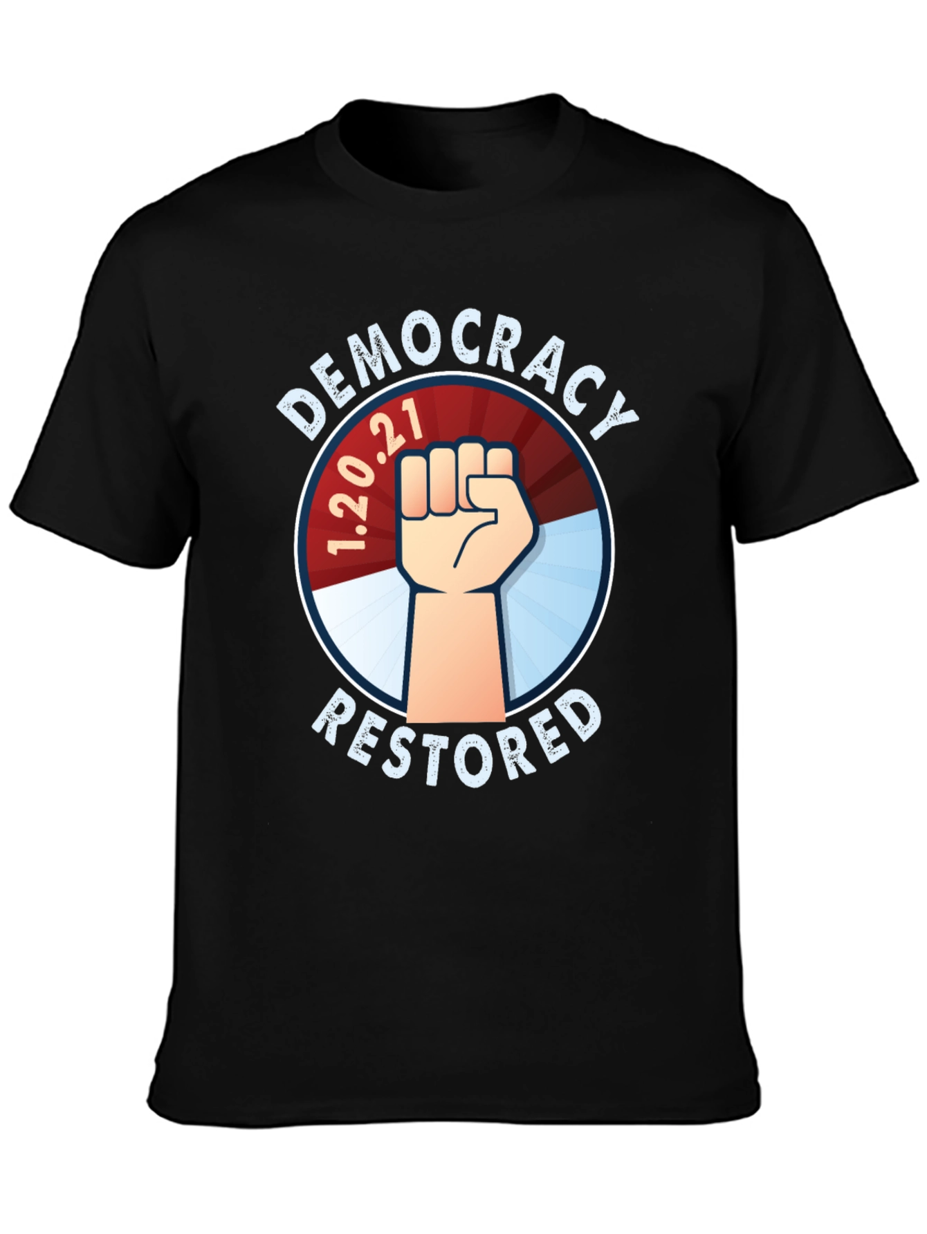 Democracy Restored Graphic T-Shirt