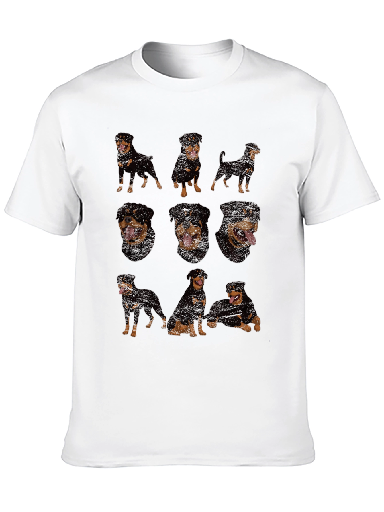 Rottweiler Dog Breed T-Shirt - Black