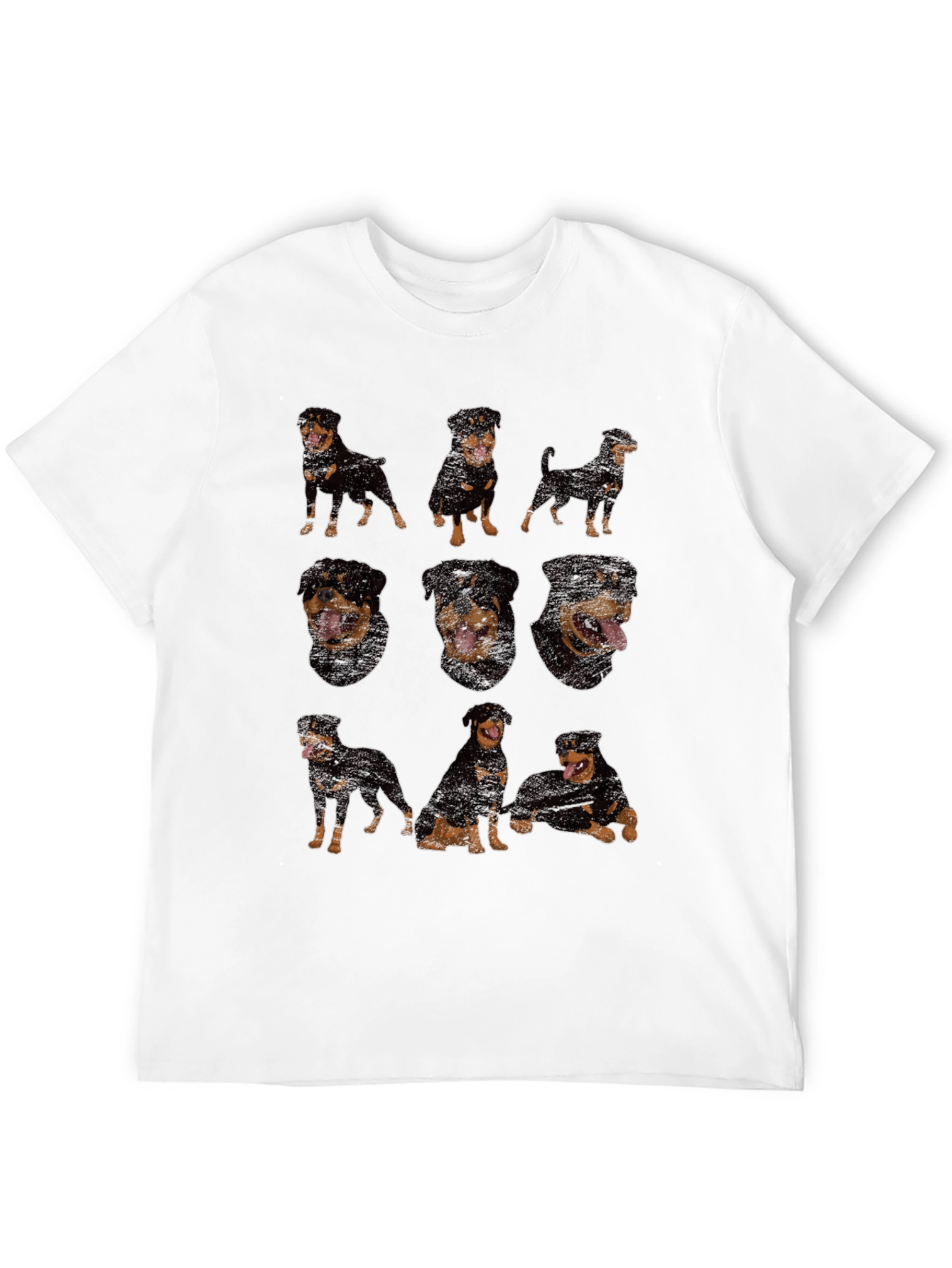 Rottweiler Dog Breed T-Shirt - Black
