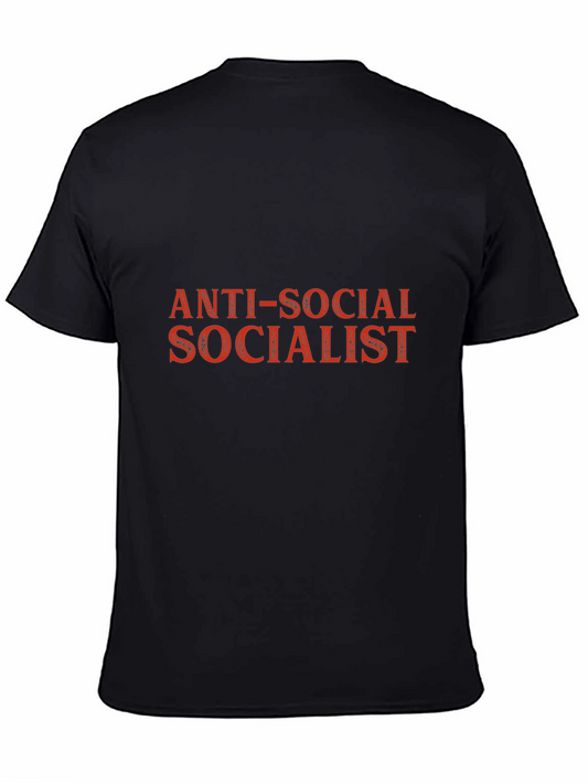 Anti-Social Socialist Graphic Tee - Black