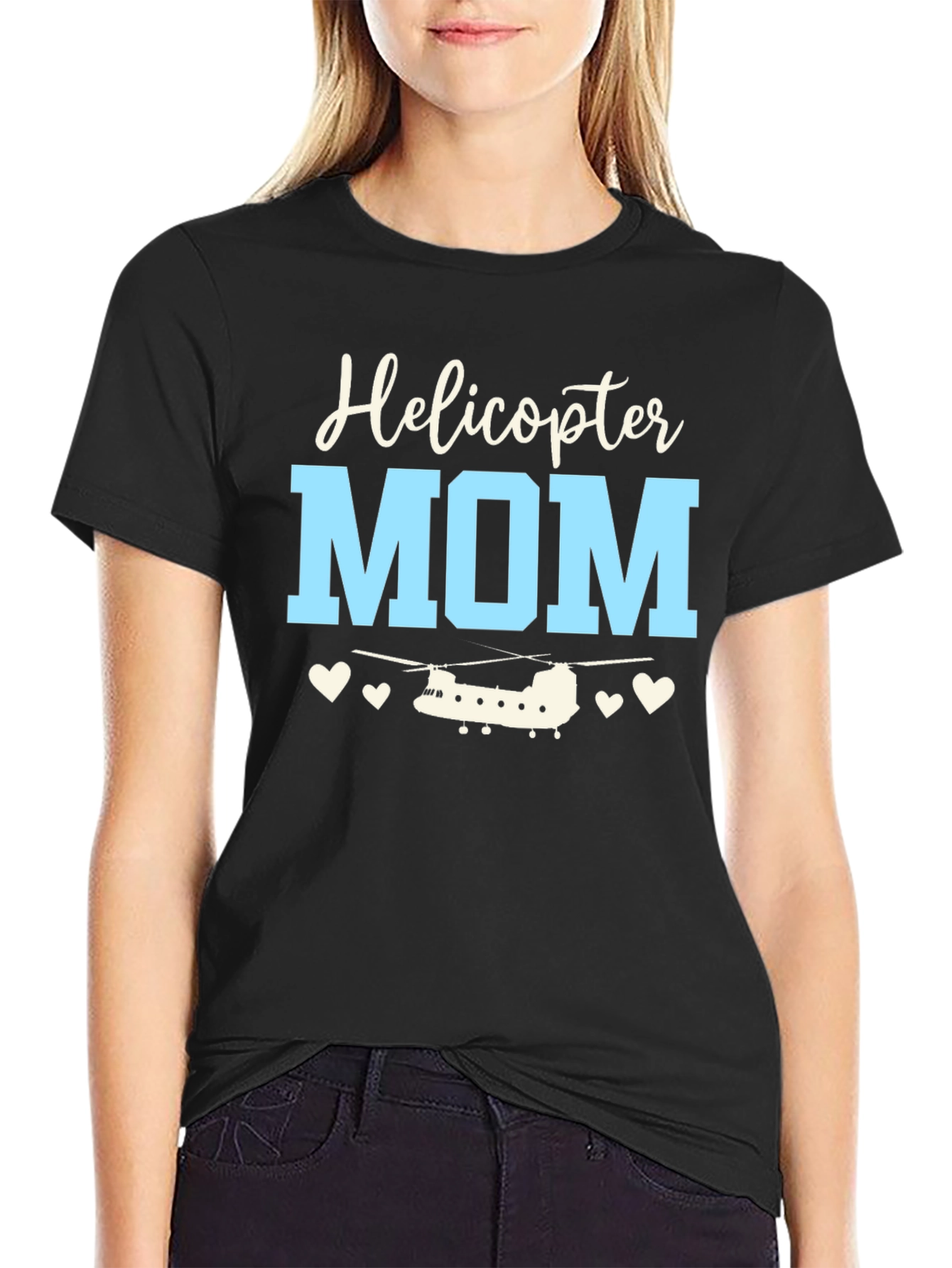 Helicopter Mom T-Shirt - Novelty Gift for Mothers