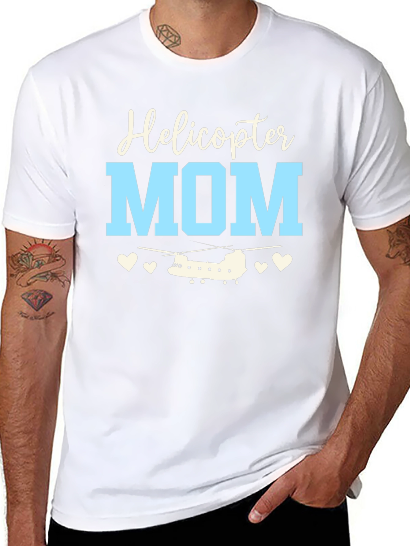 Helicopter Mom T-Shirt - Novelty Gift for Mothers