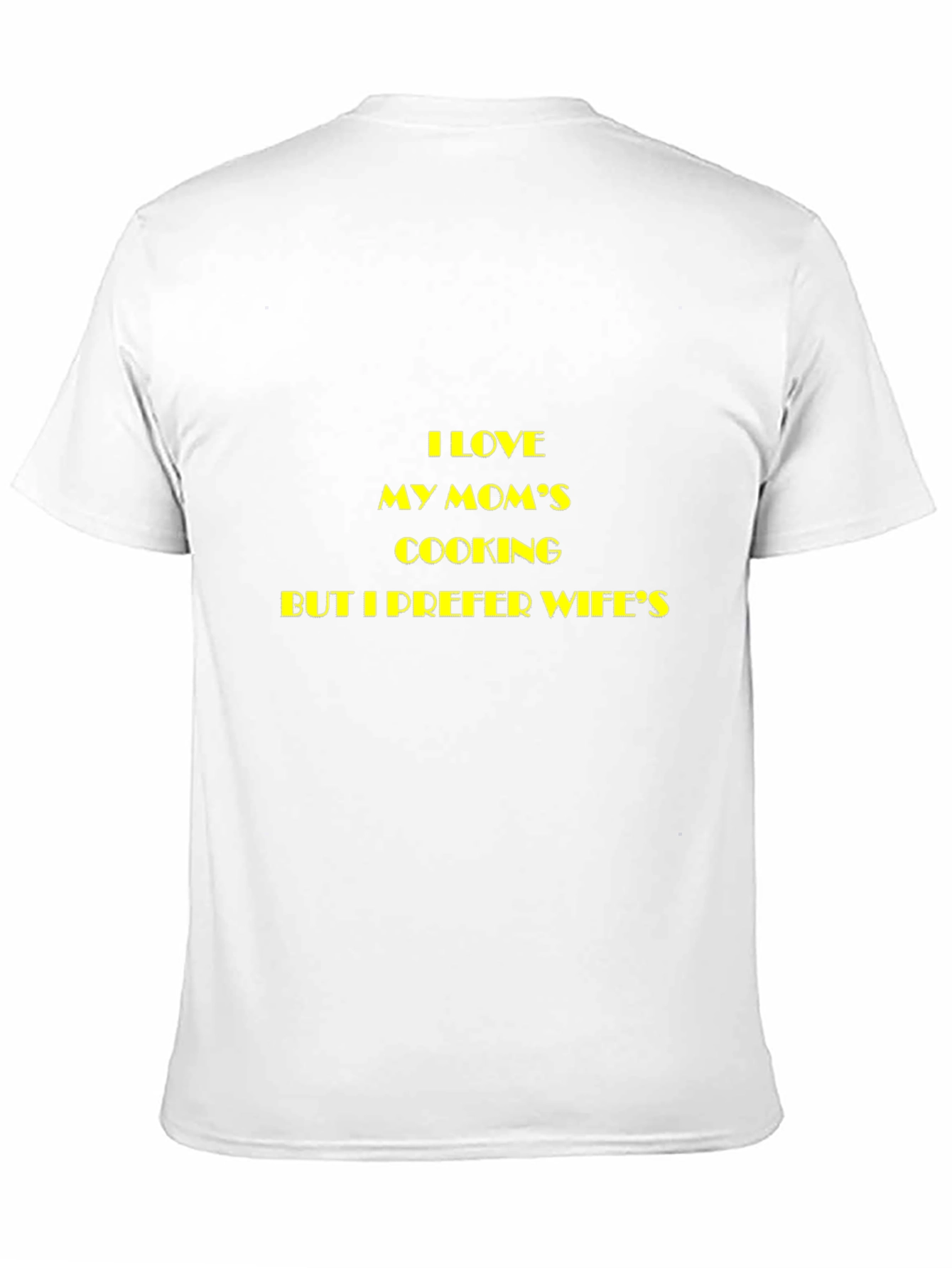 Funny I Love My Moms Cooking Mens T-Shirt