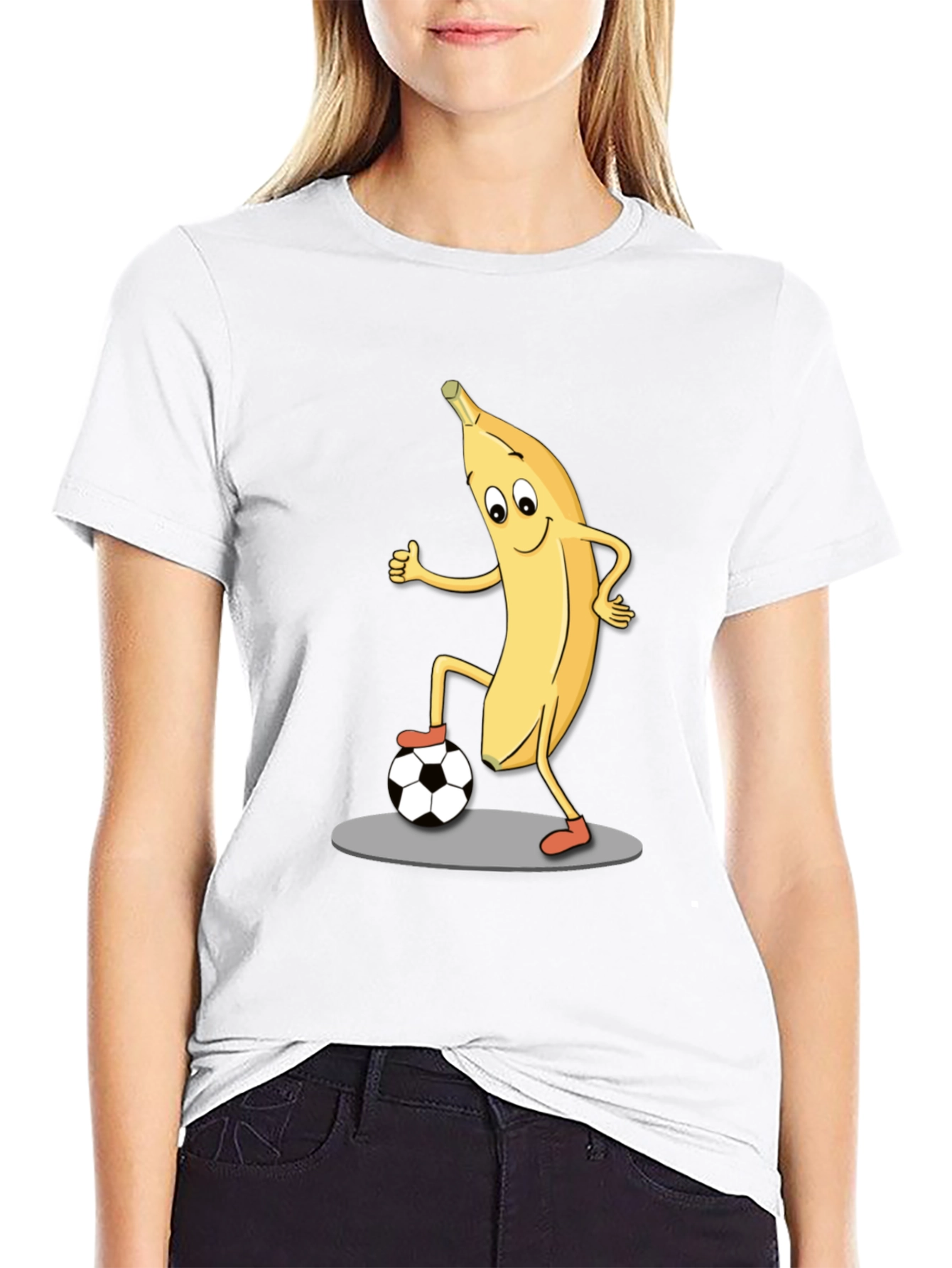 Banana Soccer T-Shirt - Unique & Fun Graphic Tee