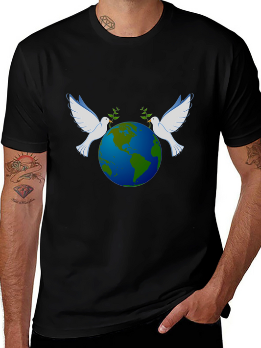 Peace On Earth Graphic T-Shirt