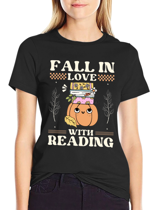 Fall In Love With Reading T-Shirt
