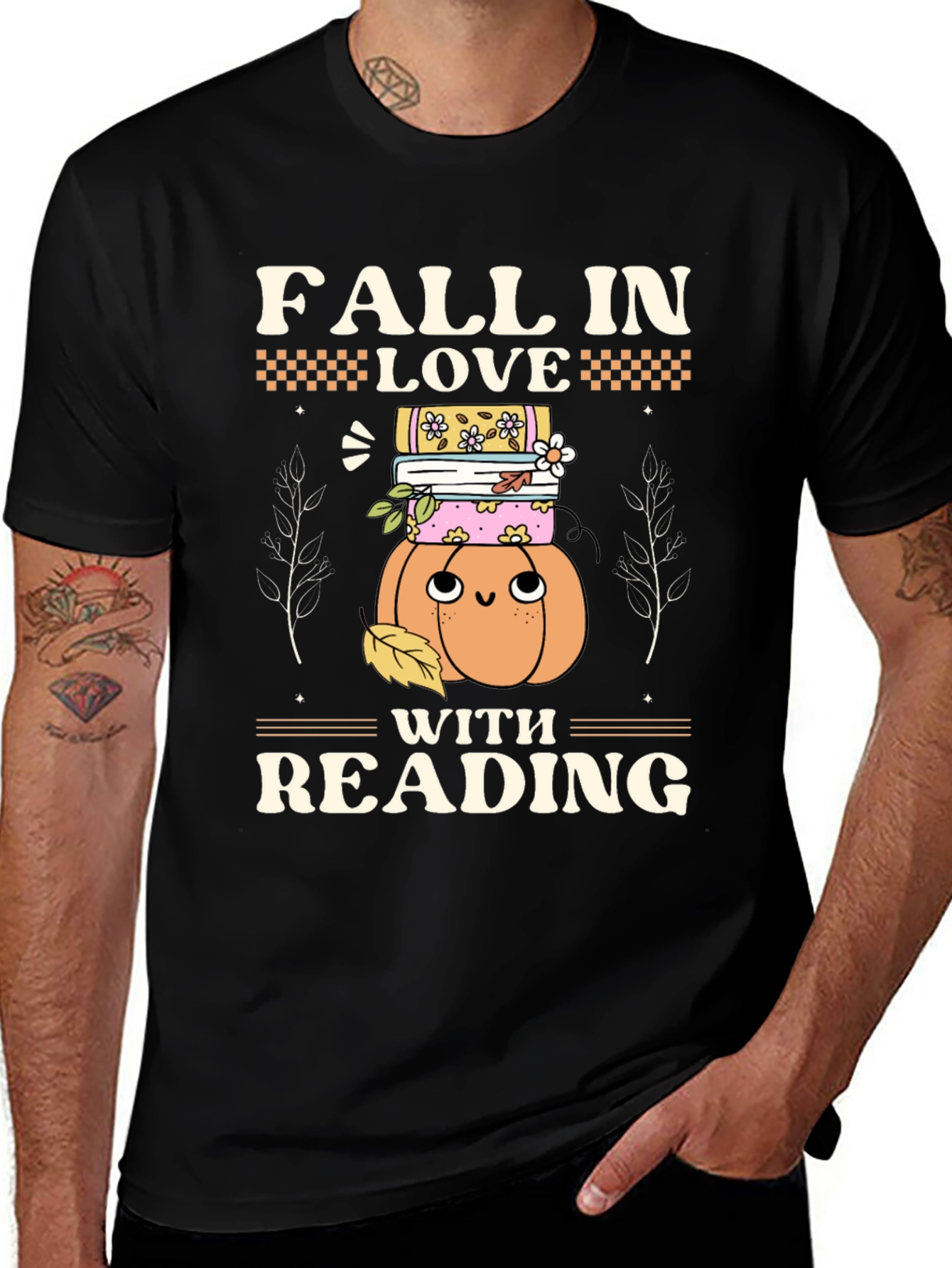Fall In Love With Reading T-Shirt