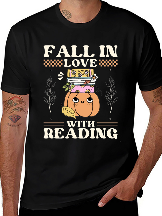 Fall In Love With Reading T-Shirt