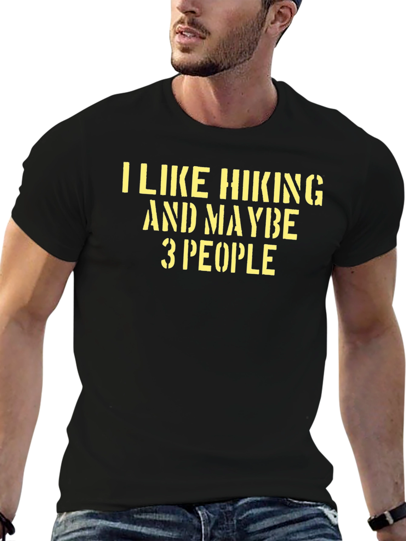I Like Hiking and Maybe 3 People T-Shirt
