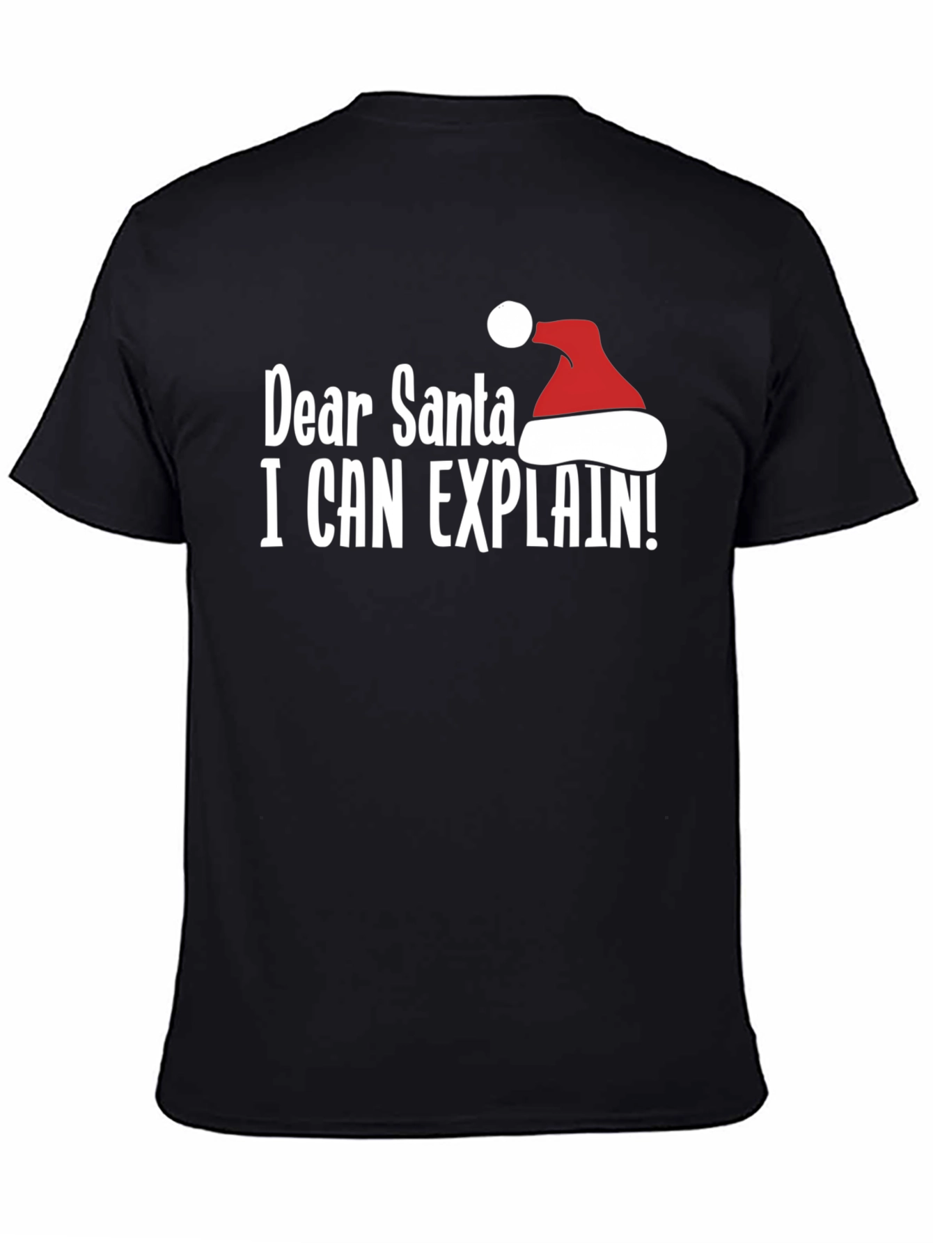 Dear Santa I Can Explain T-Shirt Funny Holiday Tee