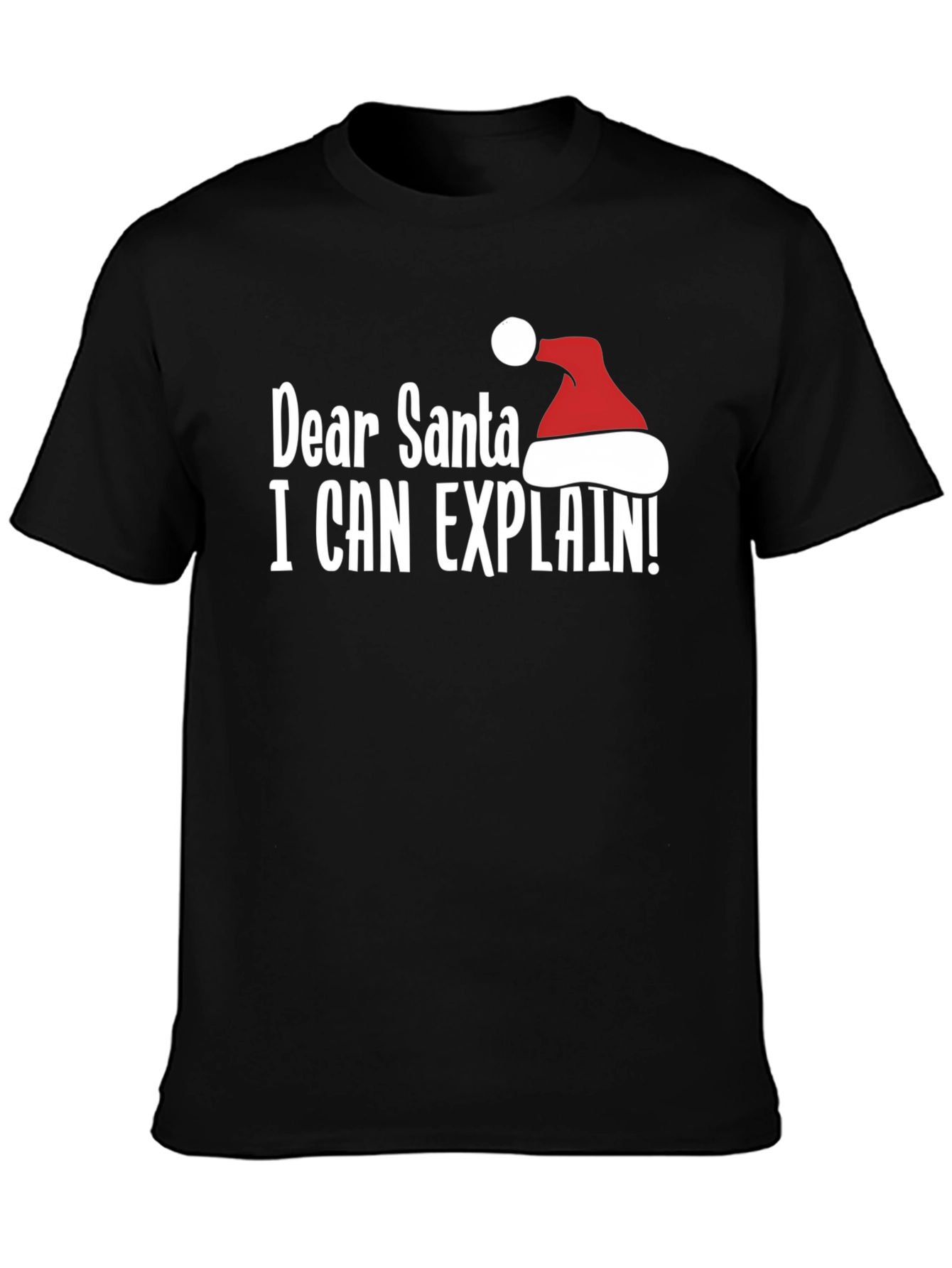 Dear Santa I Can Explain T-Shirt Funny Holiday Tee