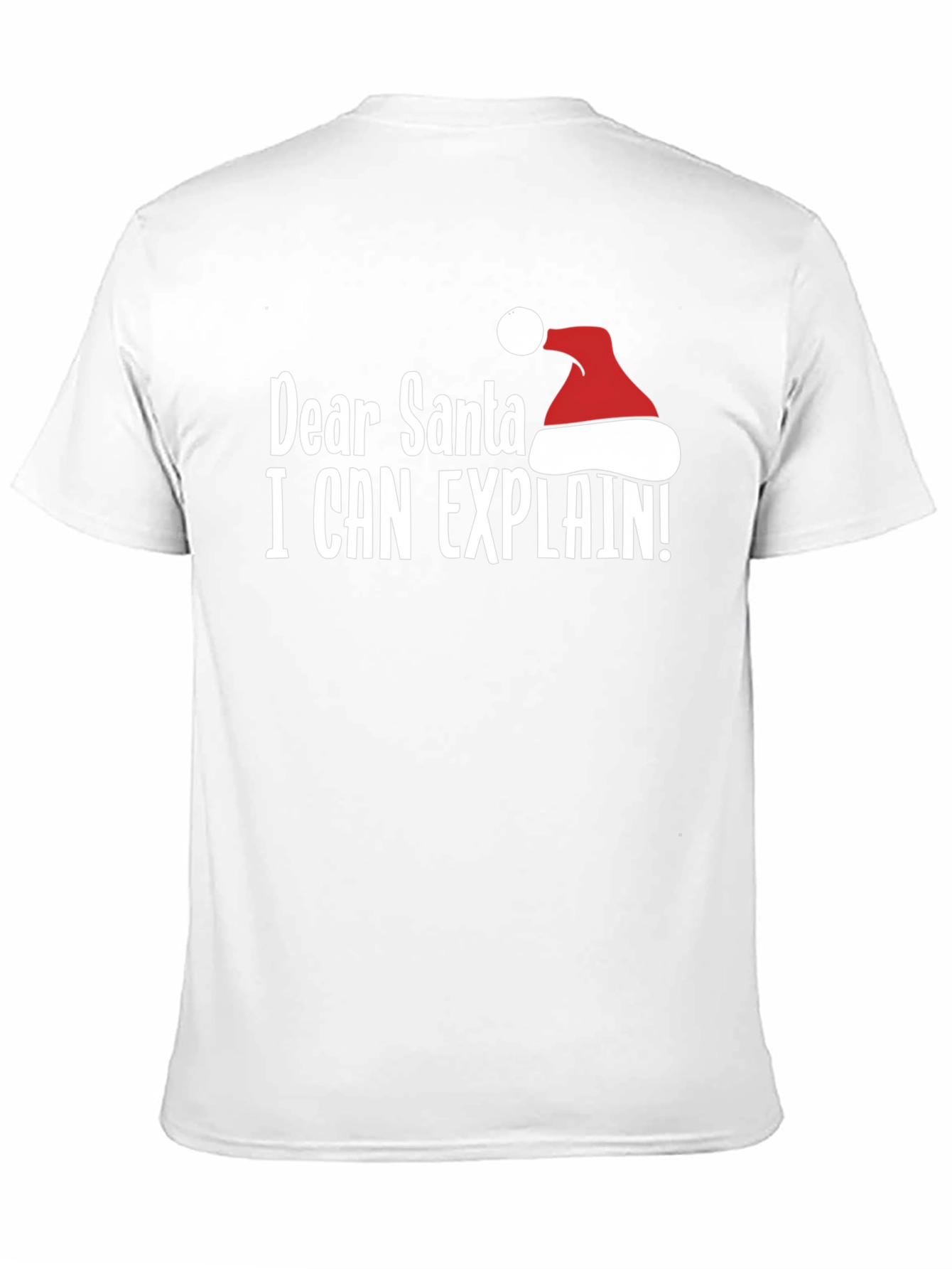 Dear Santa I Can Explain T-Shirt Funny Holiday Tee