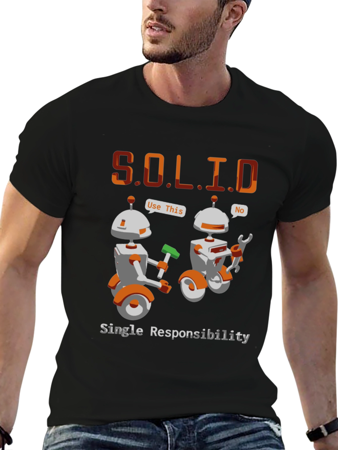 SOLID Single Responsibility T-Shirt - Programmer Humor