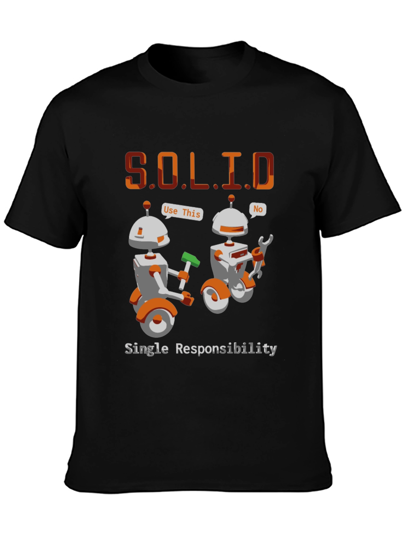 SOLID Single Responsibility T-Shirt - Programmer Humor