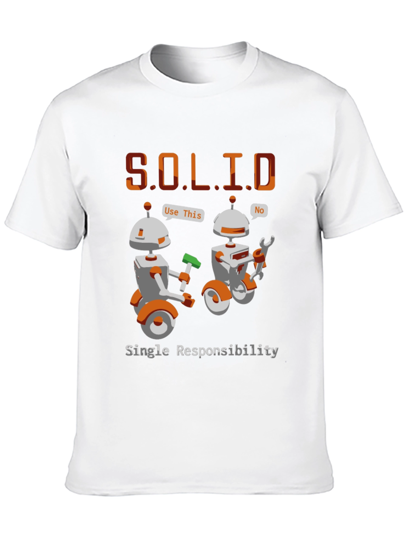 SOLID Single Responsibility T-Shirt - Programmer Humor