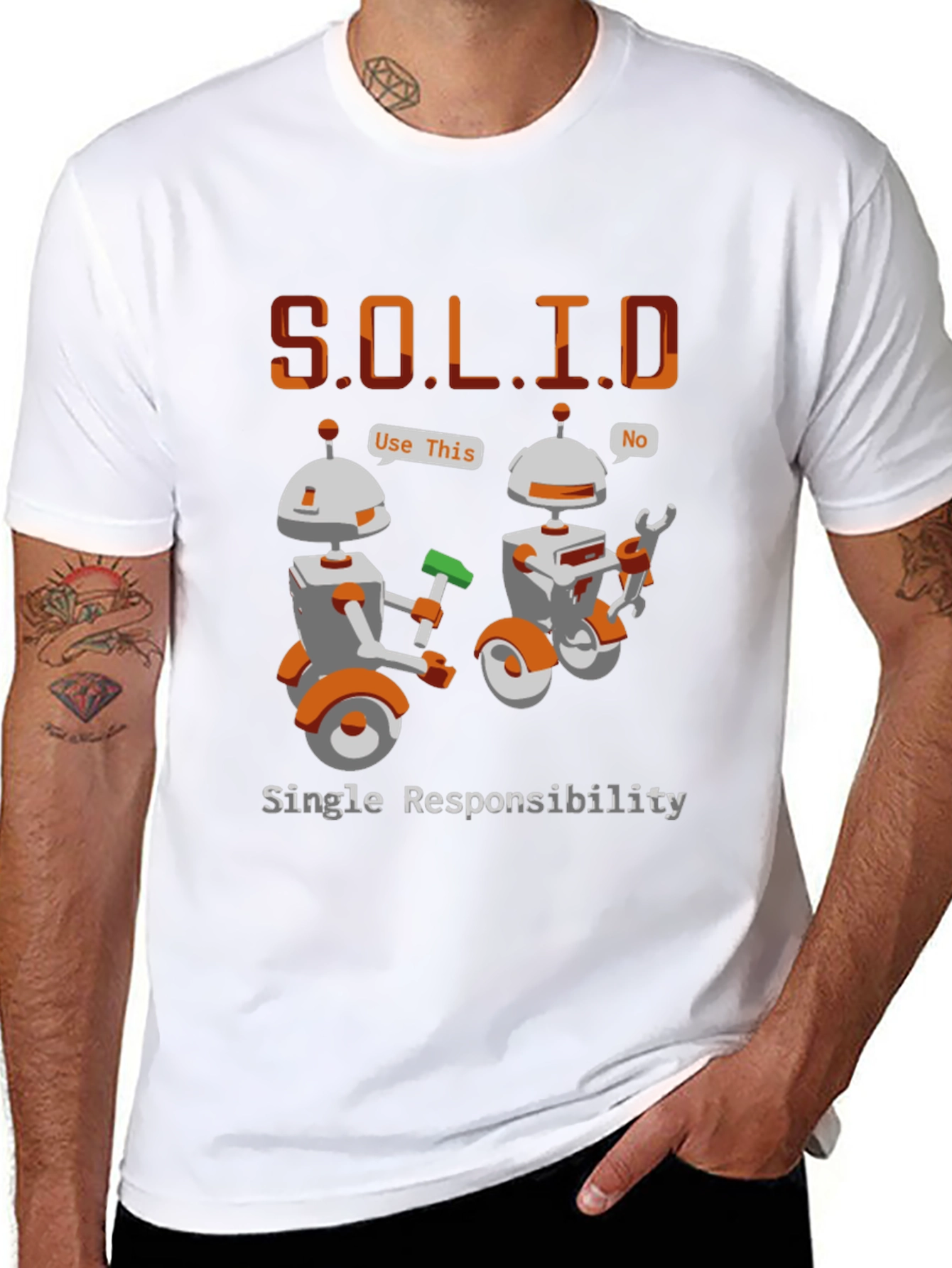 SOLID Single Responsibility T-Shirt - Programmer Humor