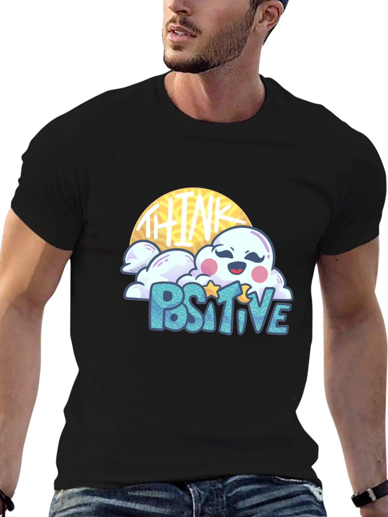 Think Positive Graphic Tee