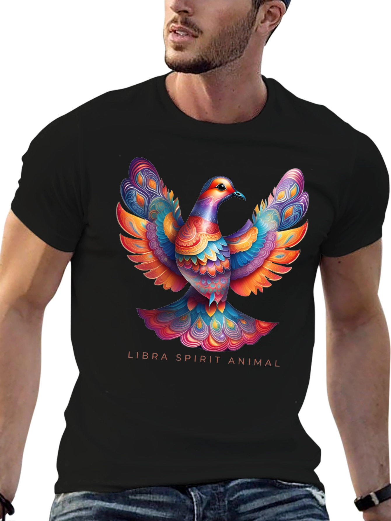 Libra Spirit Animal Graphic Tee