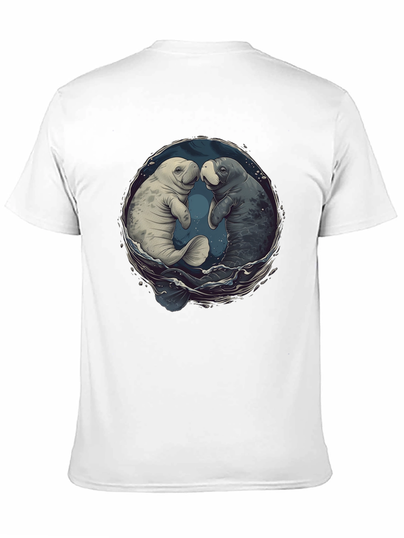 Manatee Love T-Shirt - Black