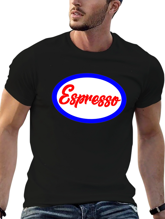 Espresso Graphic T-Shirt - Classic Coffee Lover Tee