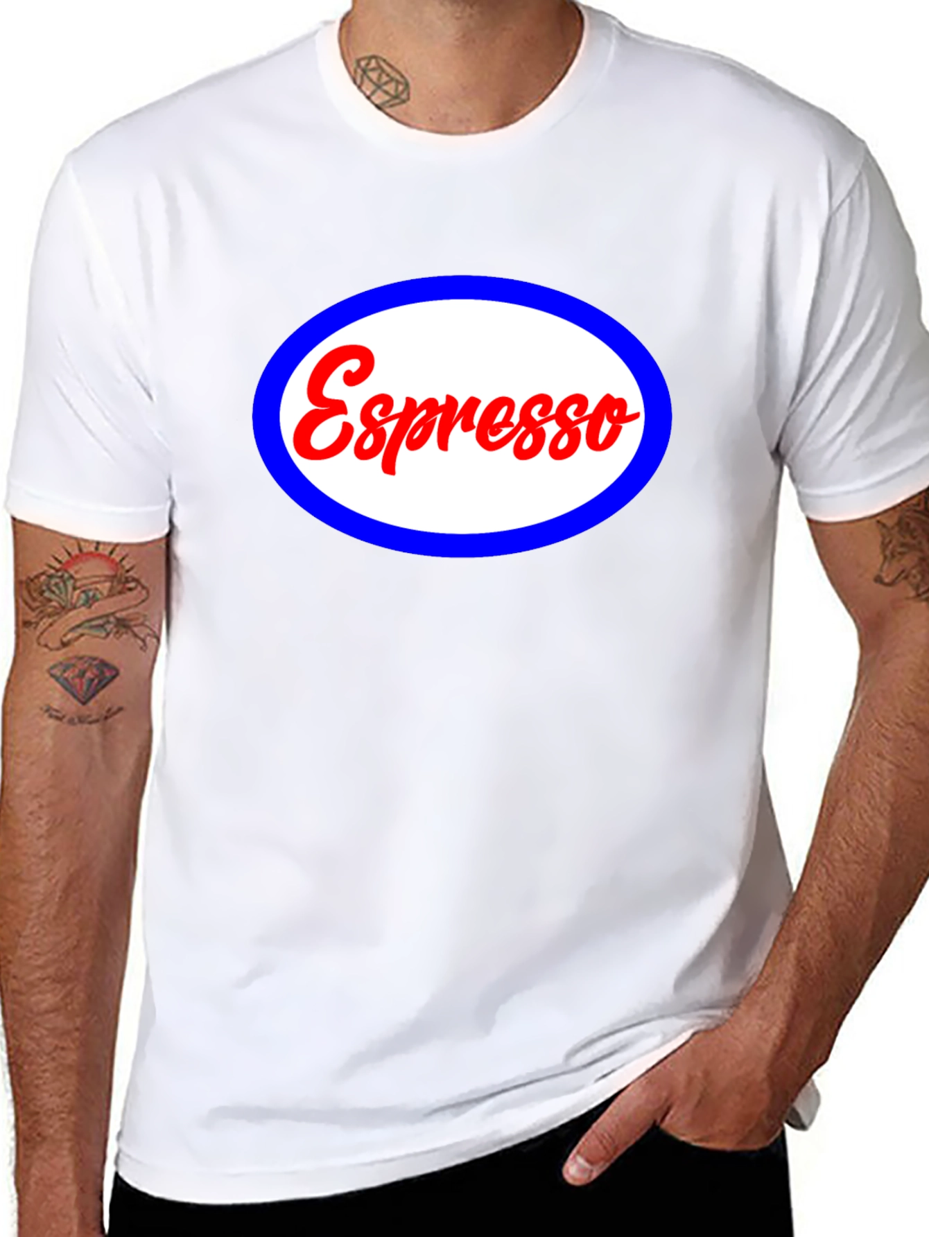 Espresso Graphic T-Shirt - Classic Coffee Lover Tee