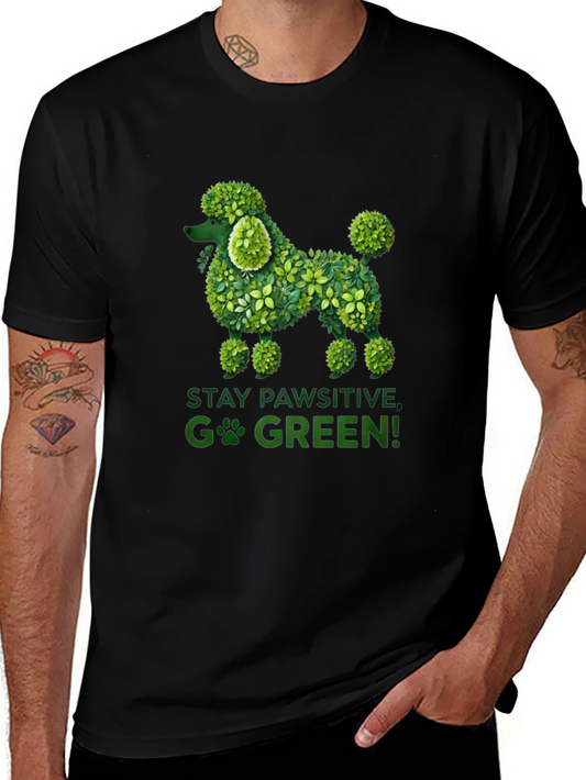 Eco-Friendly Poodle Graphic Tee