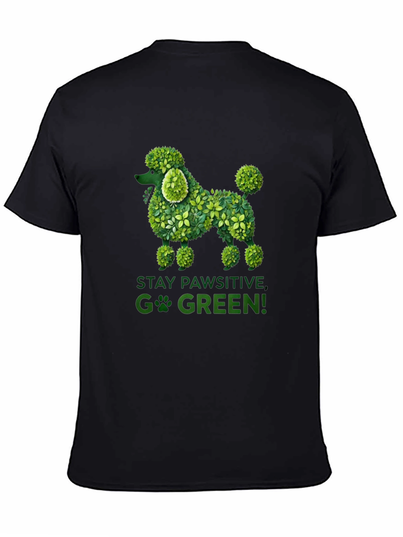 Eco-Friendly Poodle Graphic Tee