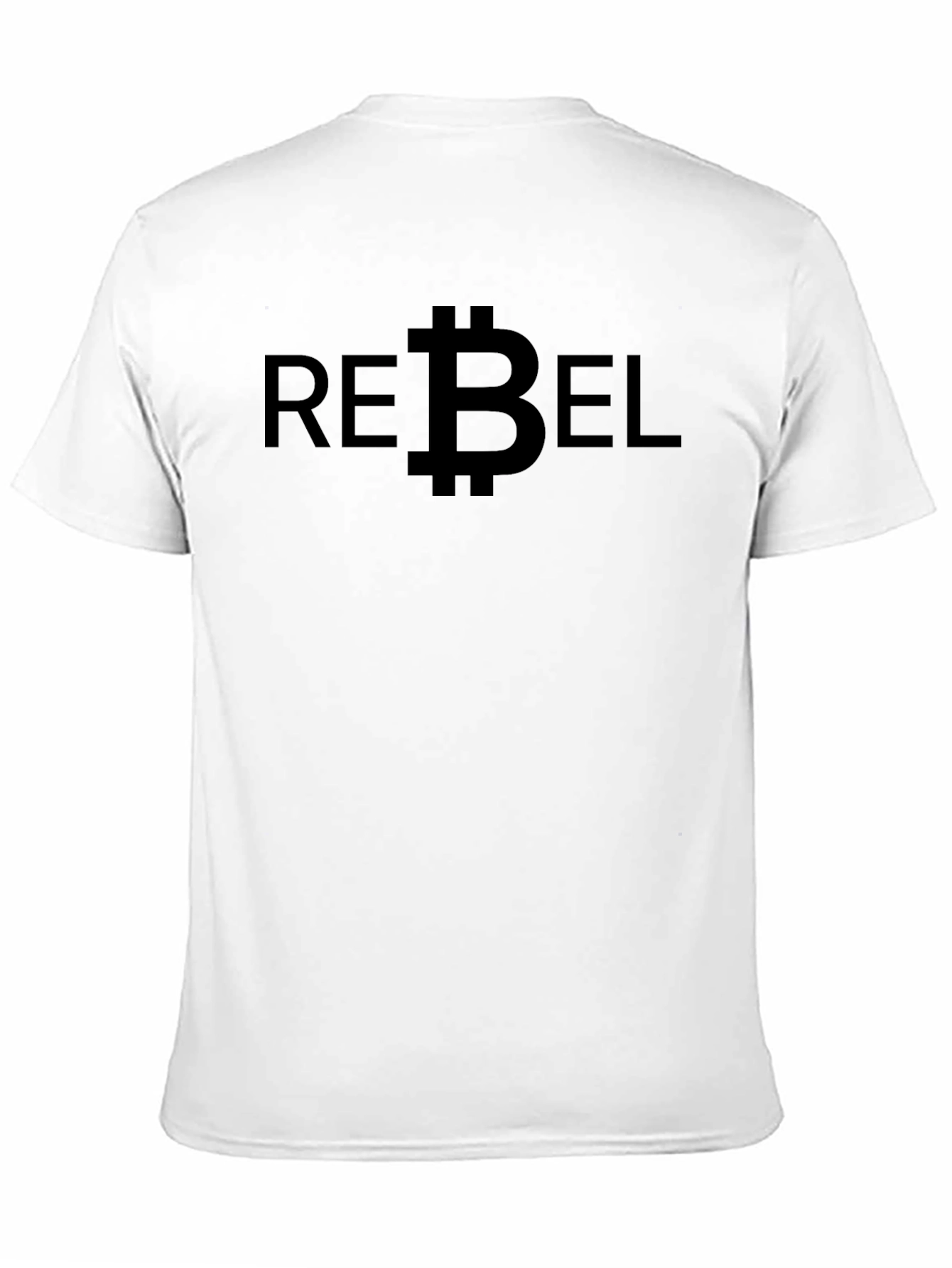 Bitcoin Rebel Black T-Shirt