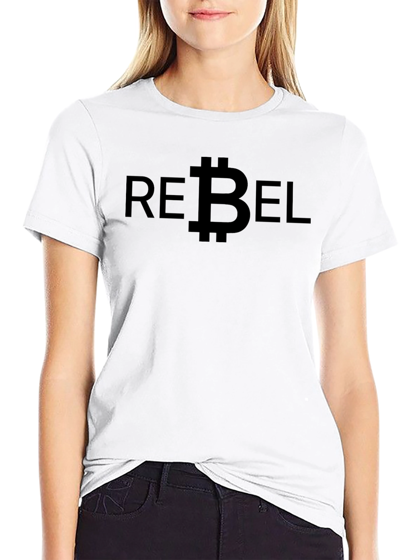Bitcoin Rebel Black T-Shirt
