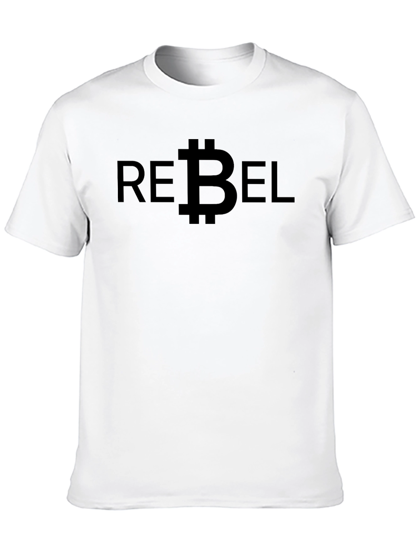 Bitcoin Rebel Black T-Shirt